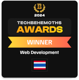 Winner of web development award